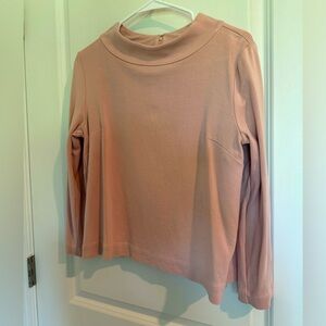 💝💐Ann Taylor Pink Sweater w/ Back Zipper